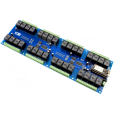 32-Channel General Purpose SPDT Relay Shield with IoT Interface